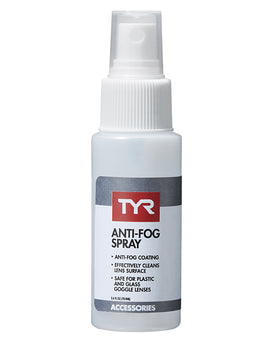 Tyr Anti-Fog Spray .5oz with Carrying Case  Swim Goggles Accessories  Tyr