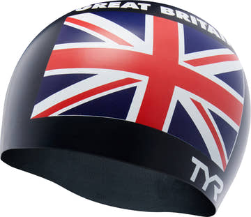 Tyr Swim Cap Great Britain  Swim Caps  Tyr