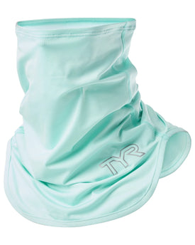 TYR Unisex SunDefense Super Soft Neck Gaiter - Solid  Lifeguard Accessories  Tyr