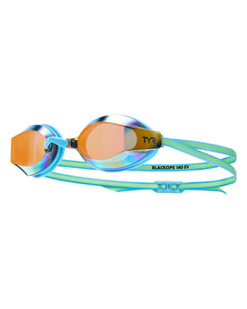 TYR Blackops 140 EV Racing Mirrored Youth Kid's Swim Goggles  Kids Swimming Goggles  Tyr