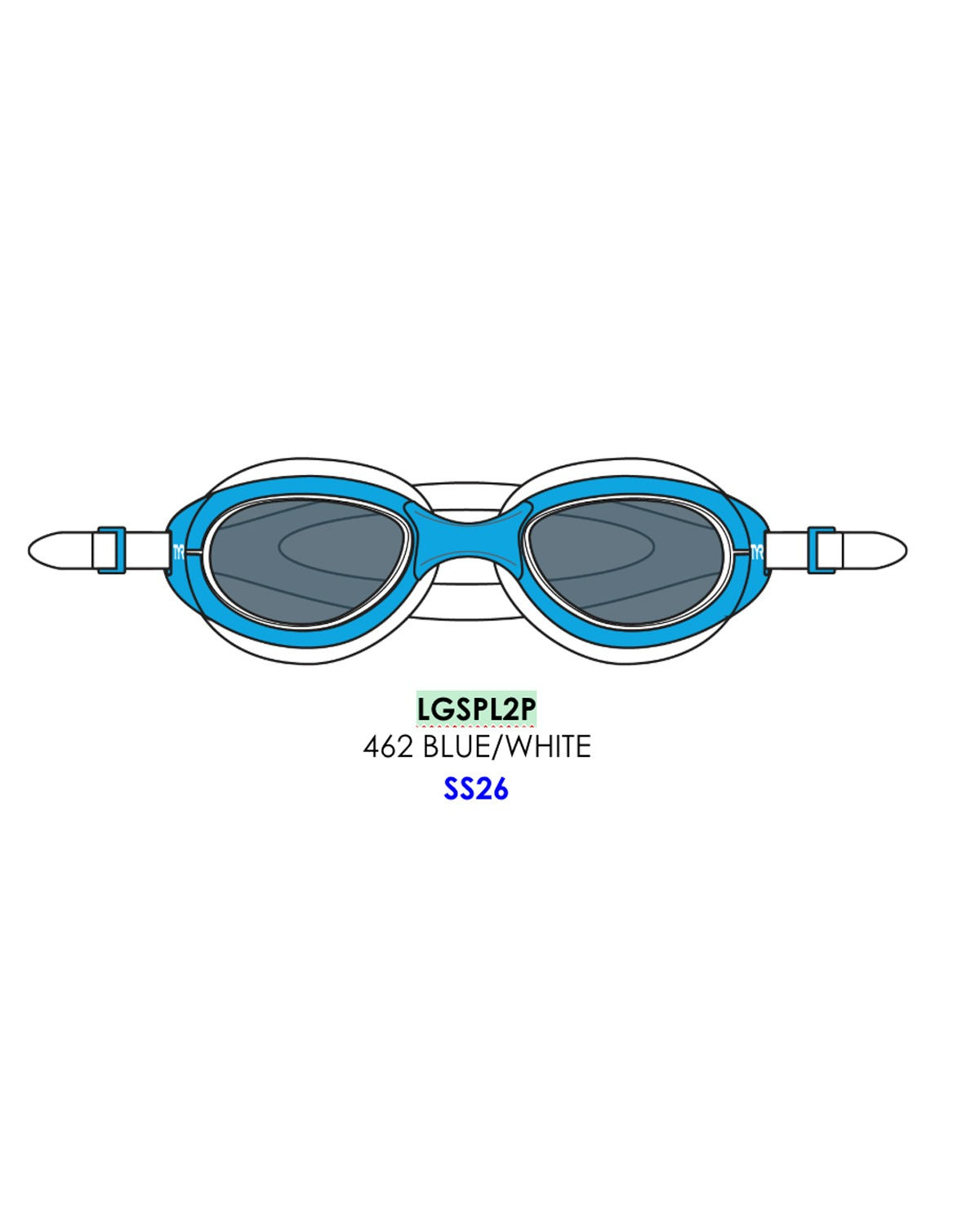 TYR Spec Ops 2.0 Polarized Swim Goggles  Open Water Goggles & Masks  Tyr