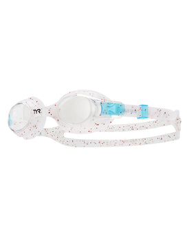 TYR Little Kid's Swimple Non-Mirrored Glitter Goggles – Comfortable Kids Swim Goggles  Kids Swimming Goggles  Tyr