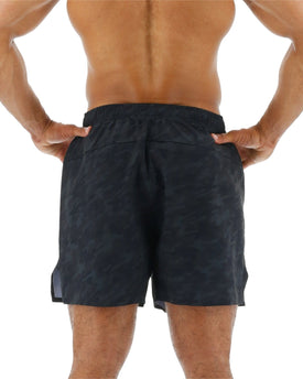 Tyr Hydrosphere Men's Unlined 6in Momentum Shorts - Blackout Camo  Boardshorts  Tyr