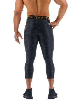 Tyr Blkout Cmo Comp Crop  Competition Swimsuits  Tyr