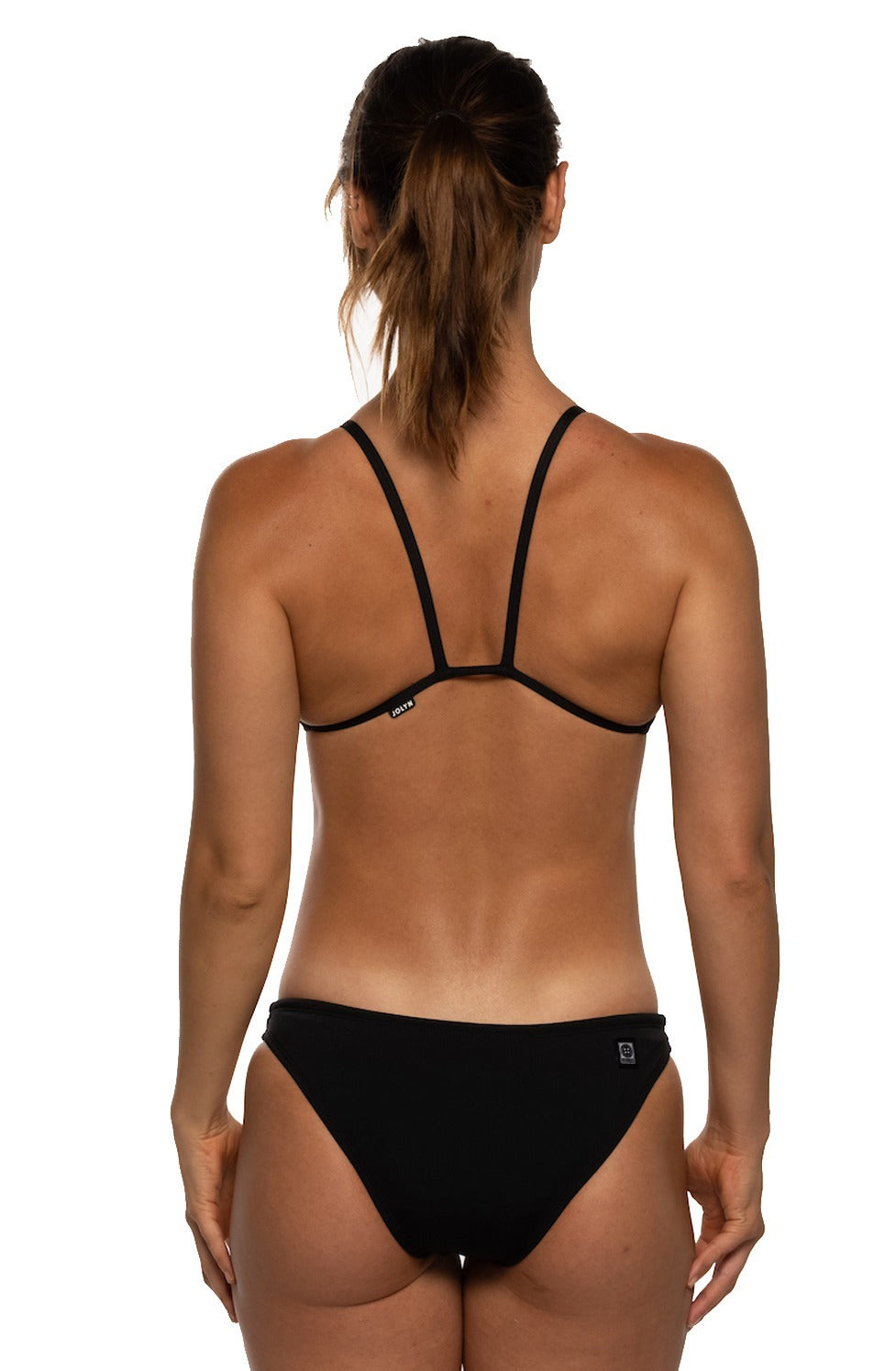 Jolyn Women's Midl Solid Bikini Bottom  Bikini Bottom  JOLYN