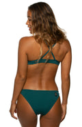Jolyn Women's Midl Solid Bikini Bottom  Bikini Bottom  JOLYN