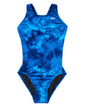TYR Girl's Durafast Lite MaxFit One Piece Swimsuit- Miasma  Girls One Piece  Tyr