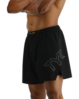 Tyr Hydrosphere Men's Unlined 6in Momentum Big Logo Shorts - Solid  Boardshorts  Tyr