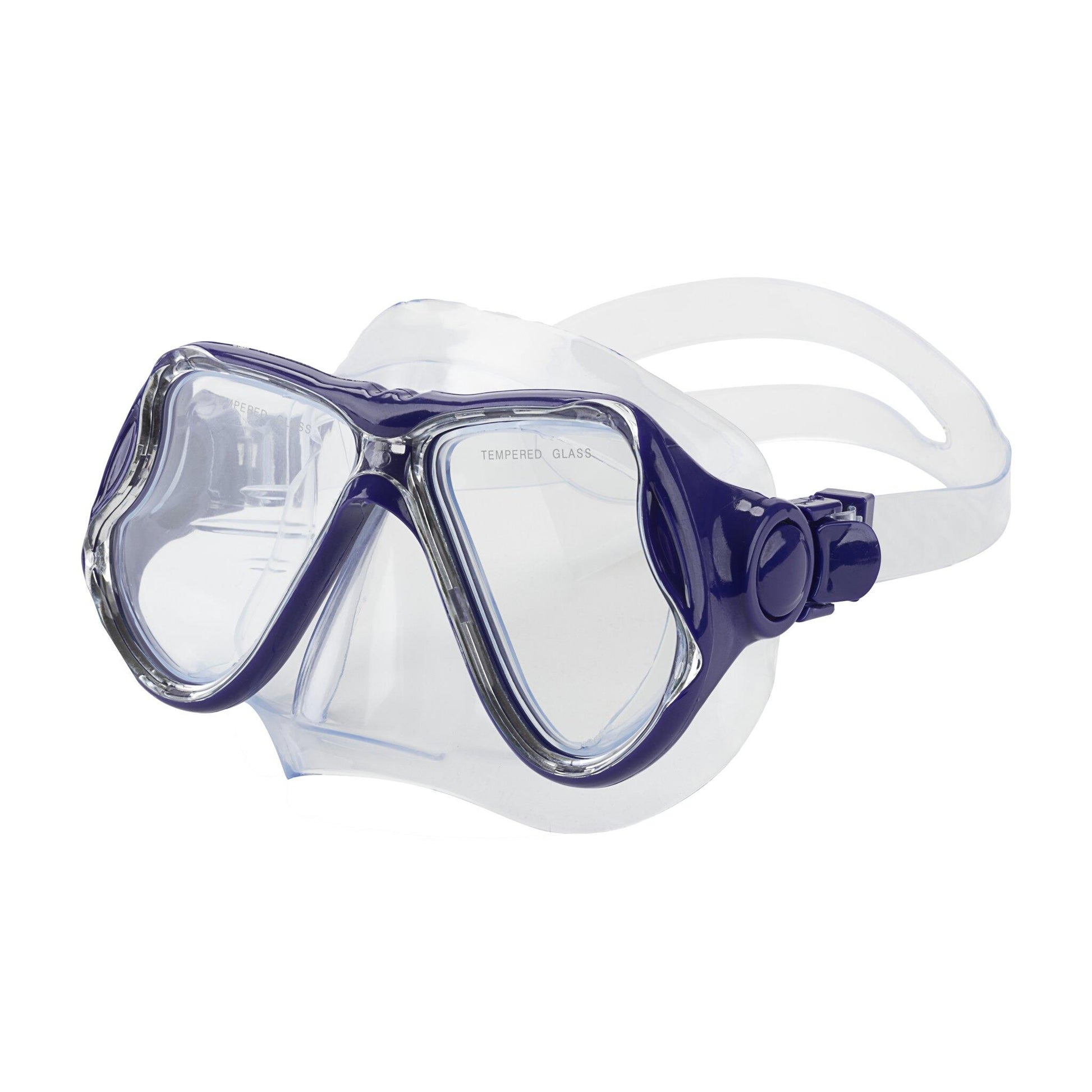 Hawaii Divers Adult Snorkel Mask Manta Ray  Snorkel Mask  CLEAR'R