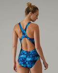 TYR Women's Durafast Elite Maxfit One Piece Swimsuit - Seismo  One Piece Swimsuits  Tyr