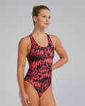TYR Women's Durafast Elite Maxfit One Piece Swimsuit - Seismo  One Piece Swimsuits  Tyr