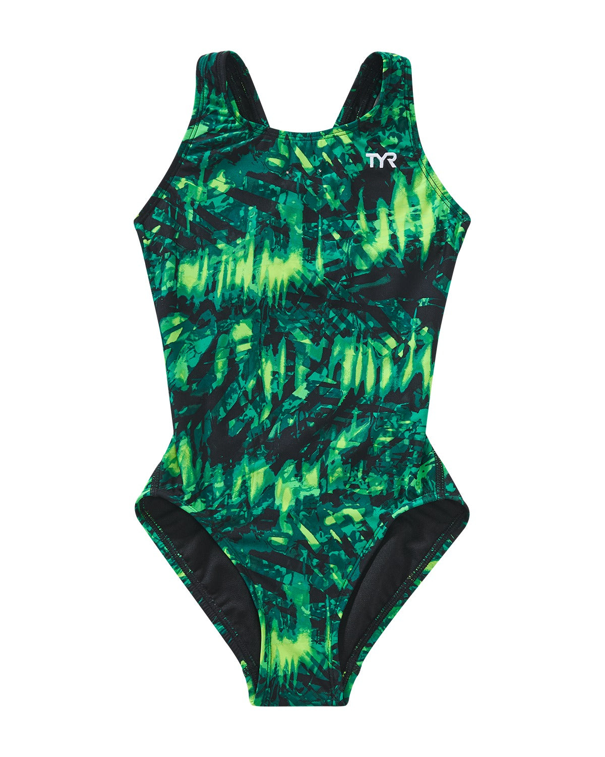 TYR Girl's Durafast Lite Maxfit One Piece Swimsuit - Seismo  Girls One Piece  Tyr