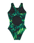 TYR Girl's Durafast Lite Maxfit One Piece Swimsuit - Seismo  Girls One Piece  Tyr