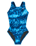 TYR Girl's Durafast Lite Maxfit One Piece Swimsuit - Seismo  Girls One Piece  Tyr