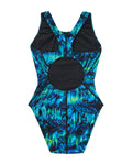 TYR Girl's Durafast Lite Maxfit One Piece Swimsuit - Seismo  Girls One Piece  Tyr
