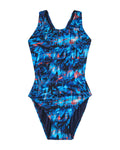 TYR Girl's Durafast Lite Maxfit One Piece Swimsuit - Seismo  Girls One Piece  Tyr
