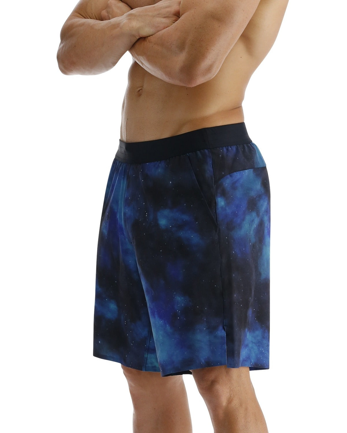 Tyr Hydrosphere Men's Lined 7in Unbroken Shorts - Cosmic Night  Boardshorts  Tyr