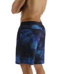 Tyr Hydrosphere Men's Lined 7in Unbroken Shorts - Cosmic Night  Boardshorts  Tyr