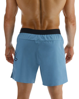 Tyr Hydrosphere Men's Lined 9in Unbroken Big Logo Shorts - Solid  Boardshorts  Tyr