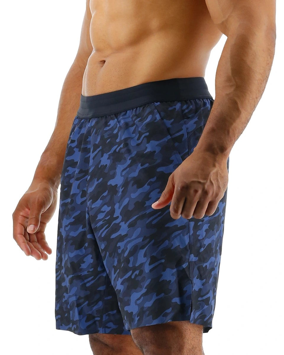 TYR Men's Unbroken Short Lined 9" - Midnight Camo  Active Swimwear  Tyr