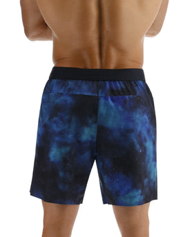 Tyr Hydrosphere Men's Unlined 7in Unbroken Shorts - Cosmic Night  Boardshorts  Tyr
