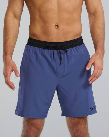 TYR Hydrosphere Men's Skua 7in Volley Shorts - Solid
