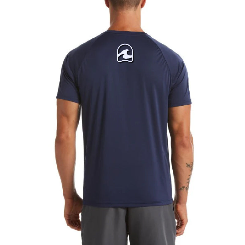 FSA Nike Men's Essential Short Sleeve Hydroguard  Short Sleeve Rash Guard  Nike