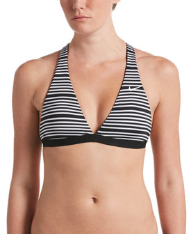 Nike Bikini Top Sport Mesh Reversible Tie Back  Bikini Top  Nike
