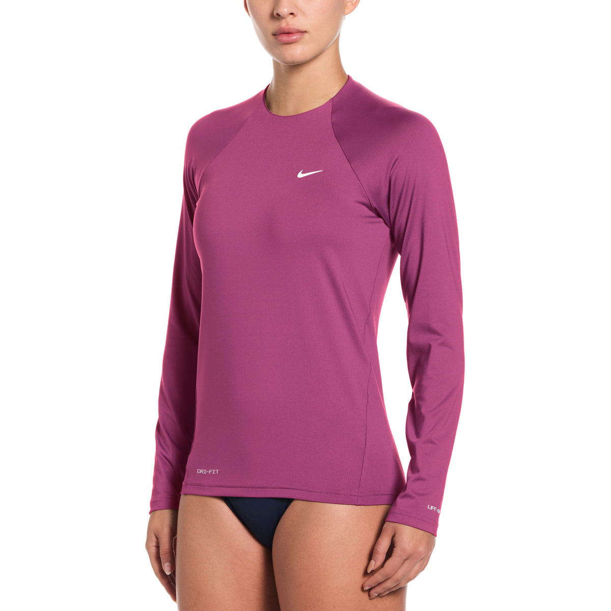 Nike Women’s Essentials Long Sleeve Hydroguard  Long Sleeve Rash Guard  Nike