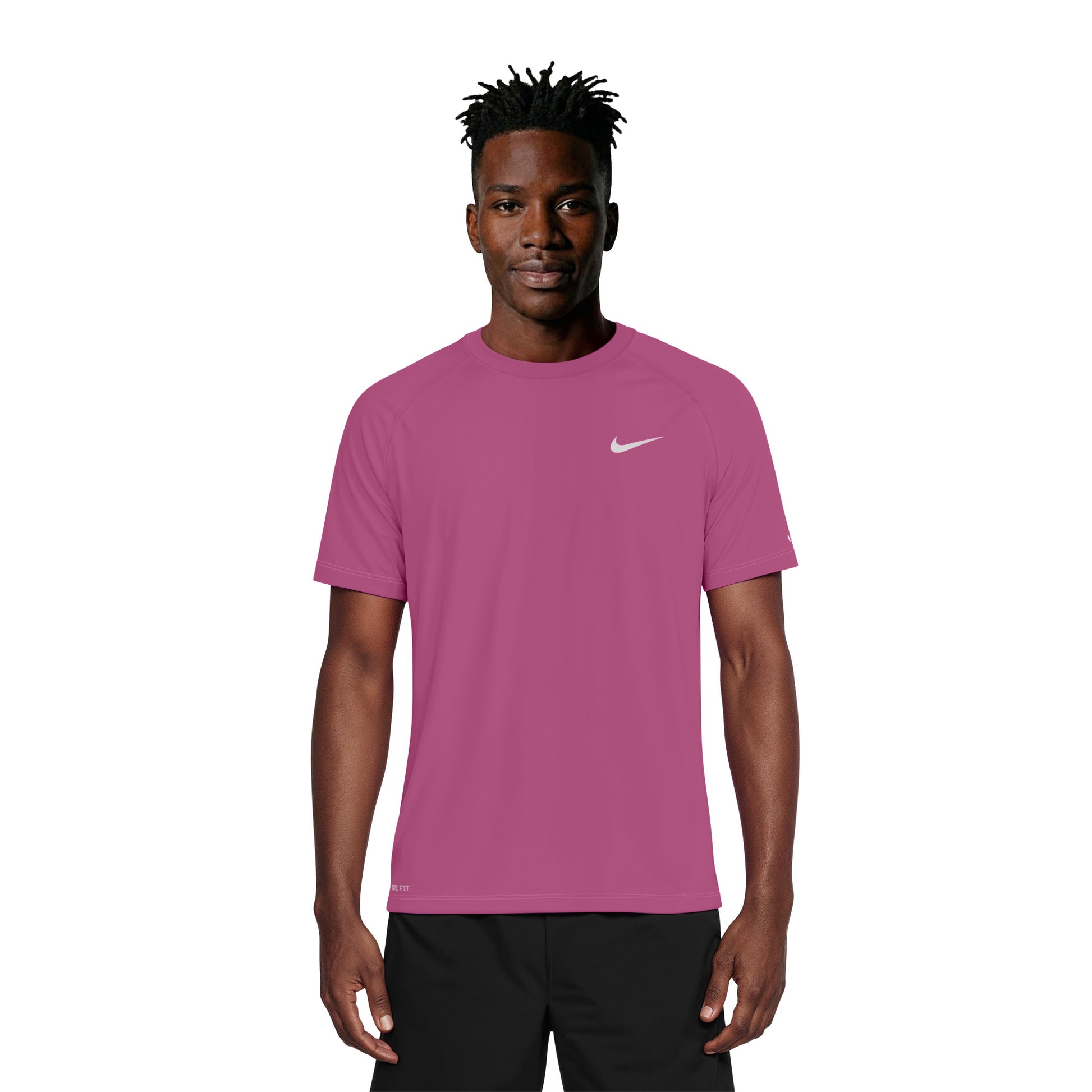 Nike Men’s Essential Short Sleeve Hydroguard  Short Sleeve Rash Guard  Nike
