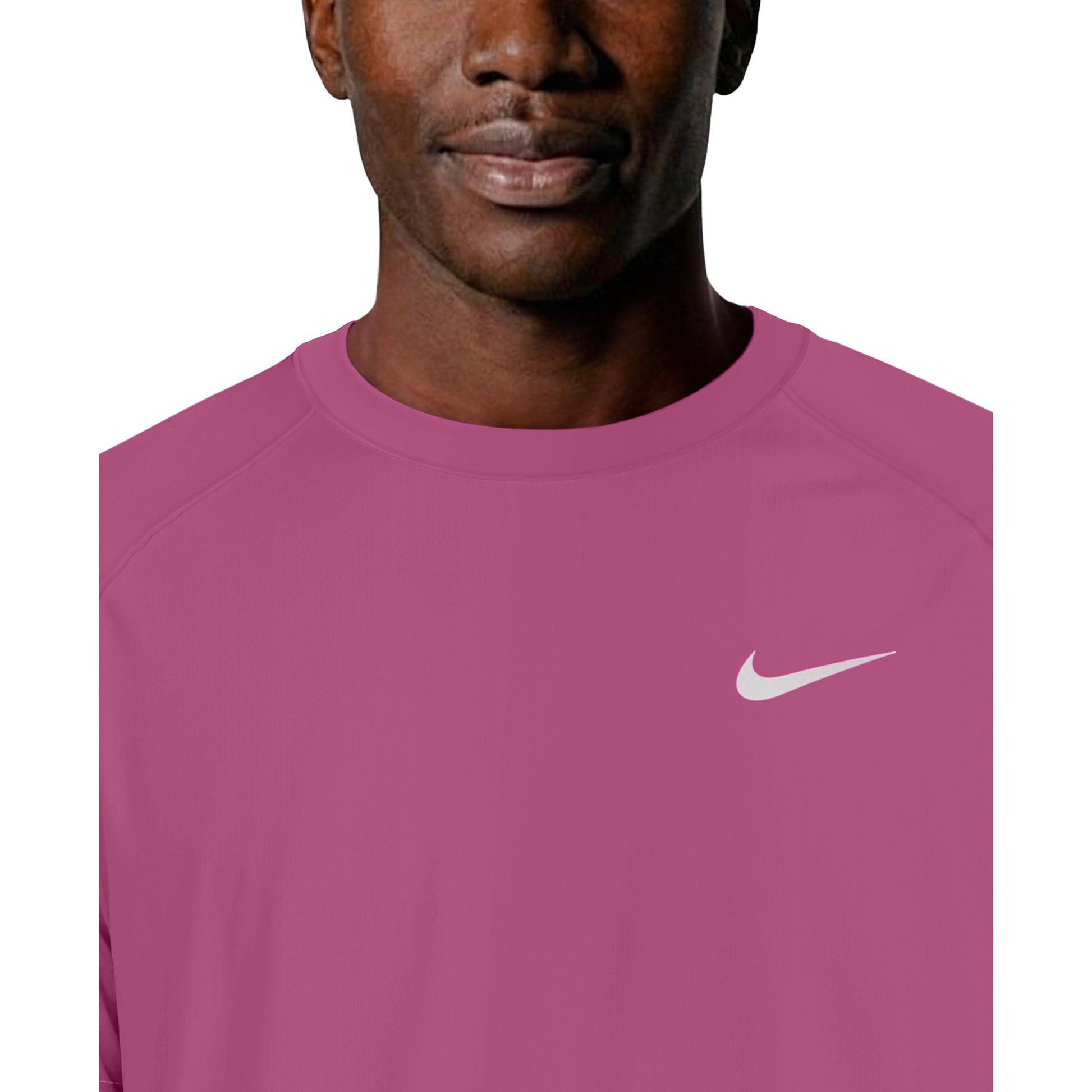 Nike Men’s Essential Short Sleeve Hydroguard  Short Sleeve Rash Guard  Nike