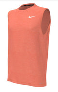 Nike Men's Heather Sleeveless Hydroguard  Sleeveless Rash Guard  Nike