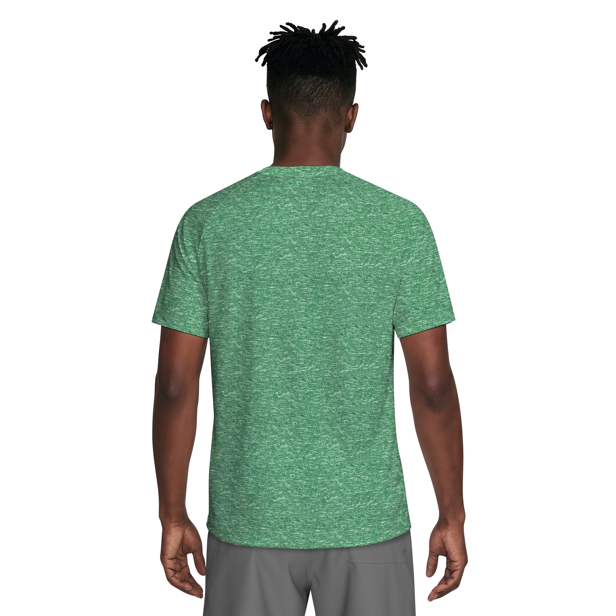 Nike Men's Heather Short Sleeve Hydroguard - NESSA589