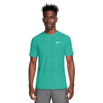 Nike Men's Heather Short Sleeve Hydroguard