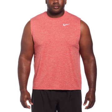Nike Men's Plus Size Heather Sleeveless Hydroguard