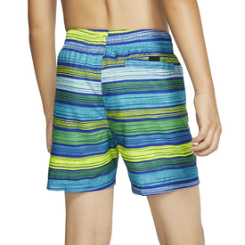Nike Boy's Stripe Breaker 8in Volley Short  Boys Swimsuits  Nike