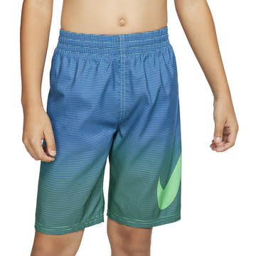 Nike Boy's Atmosphere Swoosh Breaker 8in Volley Short  Boys Swimsuits  Nike