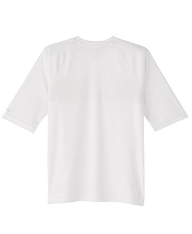 NIKE Boy's Swim Top Americana Short Sleeve Hydroguard  Short Sleeve Rash Guard  Nike