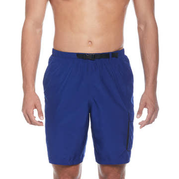 Nike Men’s Explore Belted Packable Volley Short – Quick-Dry 5" Swim Trunk