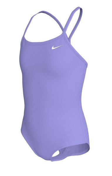 Nike Girl's Solid Racerback One Piece Swimsuit  Girls One Piece  Nike