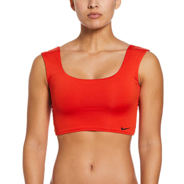 Nike Women's Essential Crop Top  Bikini Top  Nike