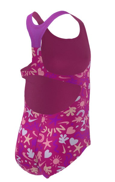Nike Little Girls' Fun Forest Nike Fun Forest Racerback One Piece Swimsuit  Girls One Piece  Nike