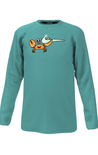 Nike Boys' Sea Friends Nike Sea Friends Long Sleeve Hydroguard  Boys Rash Guard  Nike