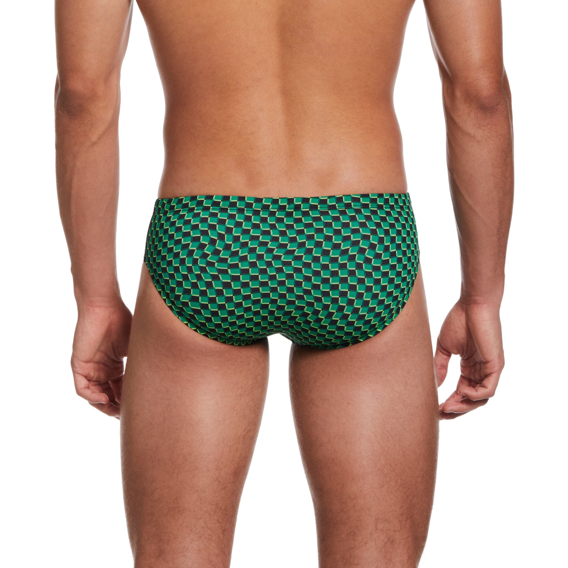 THS Nike Dripping Check Brief  Swimming Briefs for Men  Nike