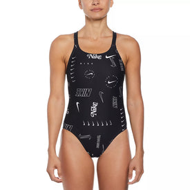 Nike Hydrastrong Multi Print Fastback One Piece  Team Print  Nike