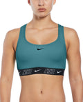Nike Women Fusion Logo Tape Racerback Bikini Top  Bikini Top  Nike