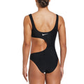 Nike Women Block Texture Cutout One Piece  Competition Swimsuits  Nike