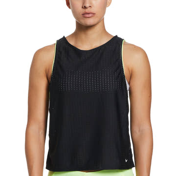 Nike Horizon Stripe Convertible Layered Tankini  Women's Tankini Top  Nike