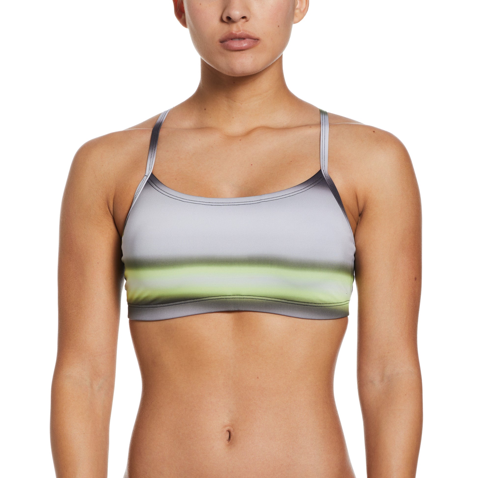 Nike Horizon Stripe Convertible Layered Tankini  Women's Tankini Top  Nike