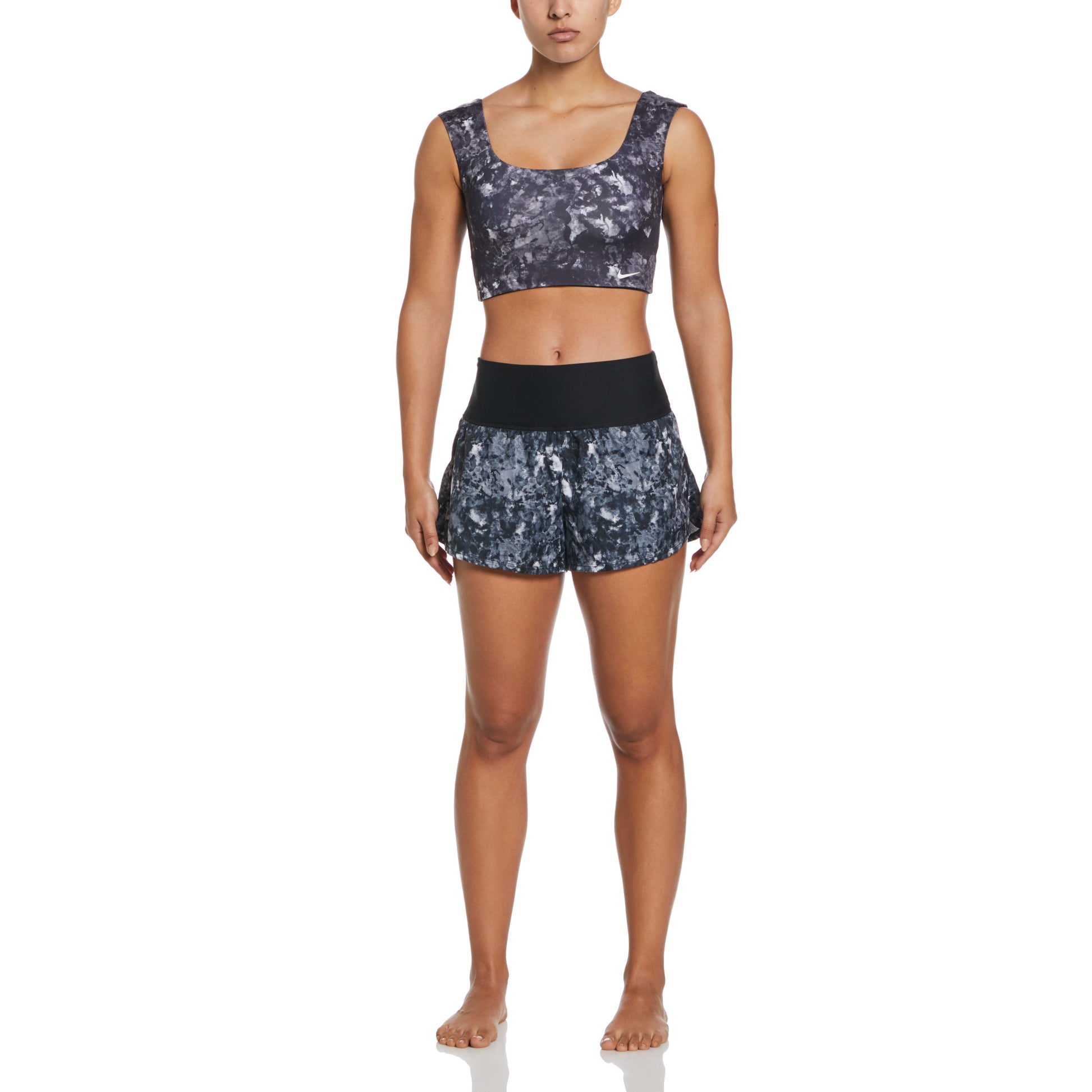 Nike Women Earth Dye Reversible Crop Top  Crop Top  Nike